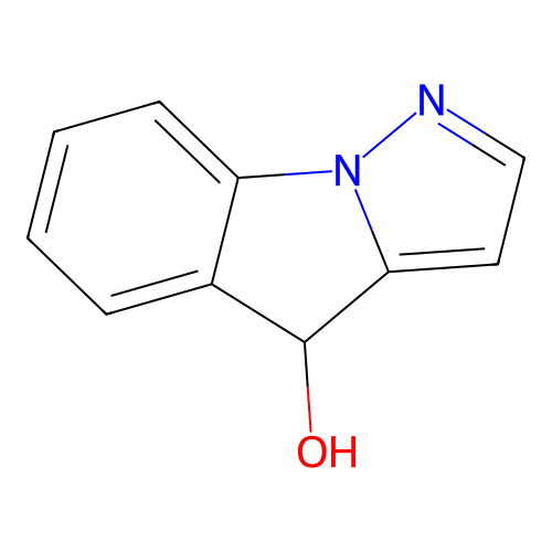4H-pyrazolo[1,5-a]indol-4-ol structure