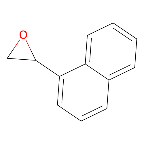 2-(1-Naphthyl)oxirane structure