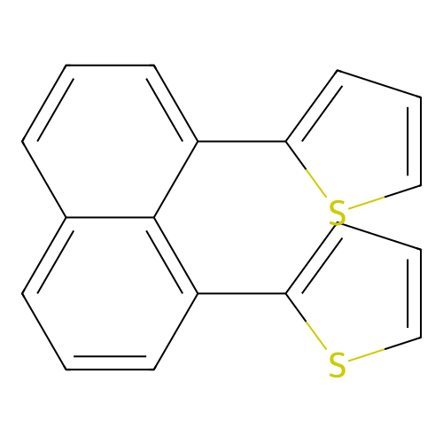 1,8-Di(2-thienyl)naphthalene structure