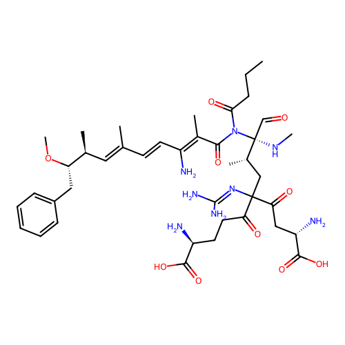 (L-MeAbu5)nodularin structure