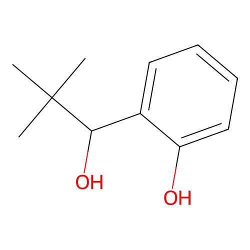 2-(1-Hydroxy-2,2-dimethylpropyl)phenol structure