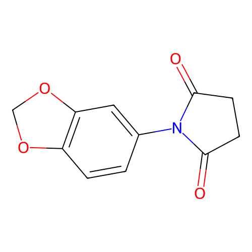 1-(1,3-Benzodioxol-5-yl)pyrrolidine-2,5-dione structure