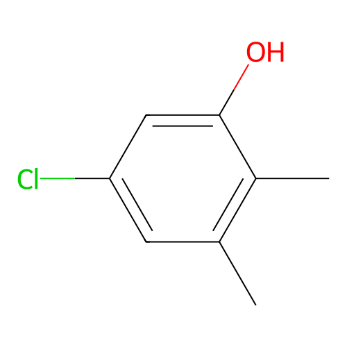 InChI=1/C8H9ClO/c1-5-3-7(9)4-8(10)6(5)2/h3-4,10H,1-2H structure