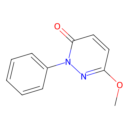 6-methoxy-2-phenylpyridazin-3(2H)-one structure