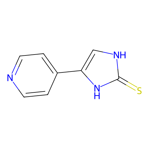5-(Pyridin-4-YL)-1H-imidazole-2-thiol structure