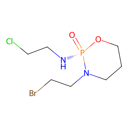 Chlorobromofosfamide structure
