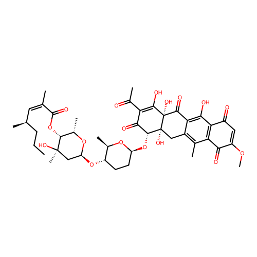 Dutomycin structure