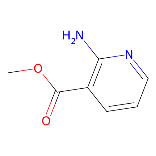 Methyl 2-aminopyridine-3-carboxylate structure