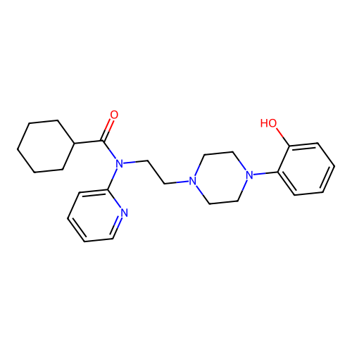 desmethyl-WAY100635 structure