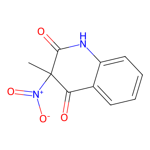 3-methyl-3-nitro-1H-quinoline-2,4-dione structure