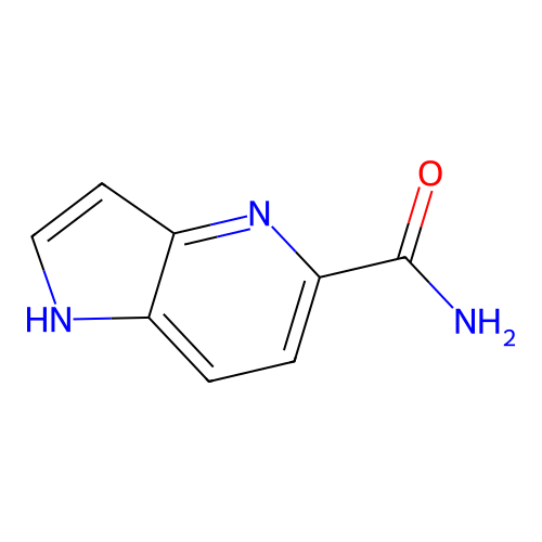 1H-Pyrrolo[3,2-b]pyridine-5-carboxamide structure