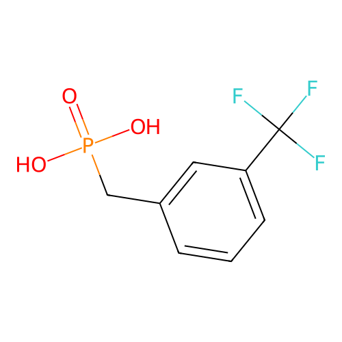 ((3-Trifluoromethyl)phenyl)methyl-phosphonic acid structure