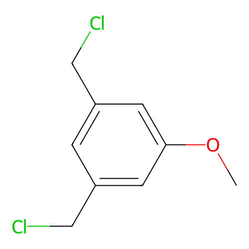 1,3-Bis-chloromethyl-5-methoxy-benzene structure