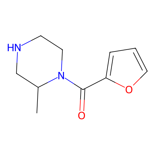 1-(Furan-2-carbonyl)-2-methylpiperazine structure