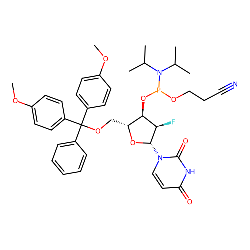 2'-F-dU Phosphoramidite structure