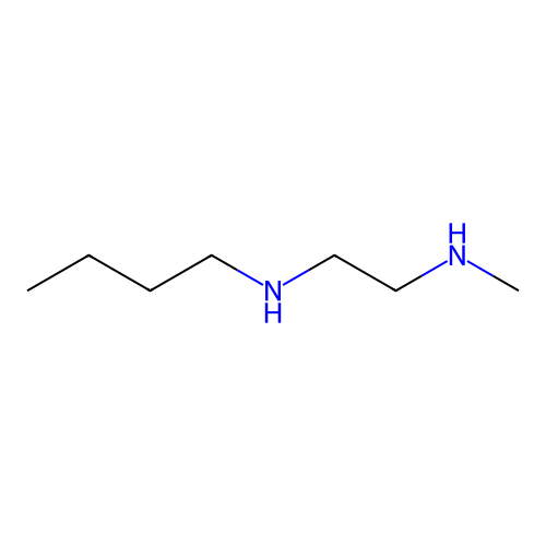 1,2-Ethanediamine, N-butyl-N'-methyl- structure