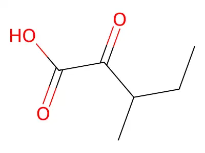 α-酮-β-甲基戊酸 structure