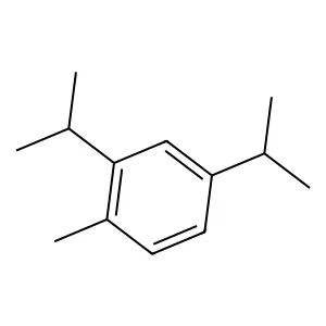 1-Methyl-2,4-diisopropylbenzene structure