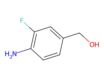 (4-Amino-3-fluorophenyl)methanol structure