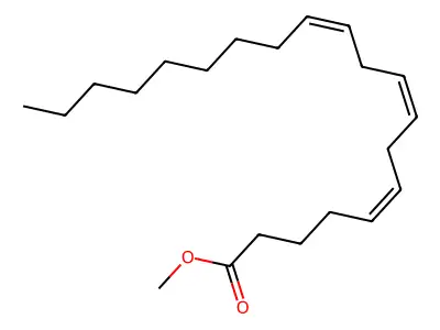 5,8,11-Eicosatrienoic acid, methyl ester structure