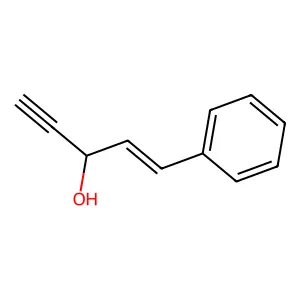 1-Penten-4-yn-3-ol, 1-phenyl- structure
