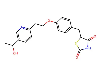 羟基匹格列酮 structure
