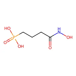 N-羟基-4-膦酰基丁酰胺 structure