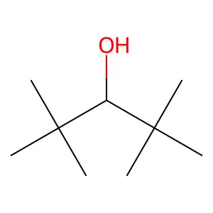 2,2,4,4-Tetramethylpentan-3-ol structure