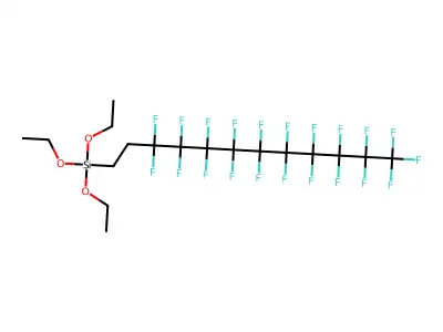 1H,1H,2H,2H-Perfluorododecyltriethoxysilane structure