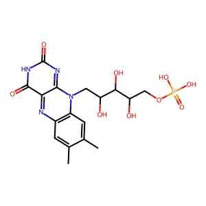 黃素單核苷酸 structure