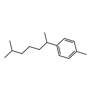 Benzene, 1-(1,5-dimethylhexyl)-4-methyl- structure