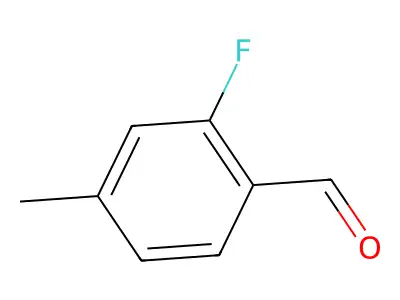 2-Fluoro-4-methylbenzaldehyde structure