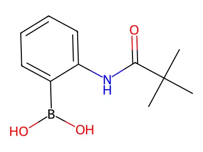 2-(Pivalamido)phenylboronic Acid structure