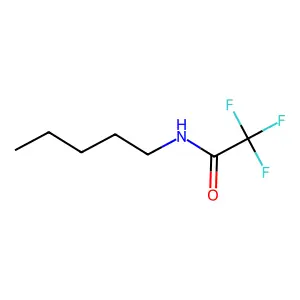 2,2,2-三氟-N-戊基乙酰胺 structure