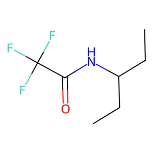 Acetamide, N-(1-ethylpropyl)-2,2,2-trifluoro- structure