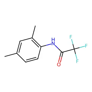 N-(2,4-dimethylphenyl)-2,2,2-trifluoroacetamide structure