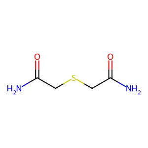 2,2'-硫代双乙酰胺 structure