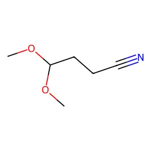 4,4-二甲氧基丁腈 structure