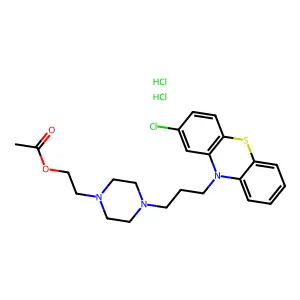 Thiopropazate hydrochloride structure