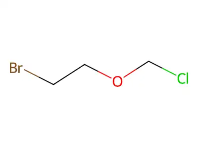 1-Bromo-2-(chloromethoxy)ethane structure