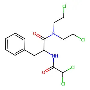 A-(dichloroacetyl)phenylalaninamide structure