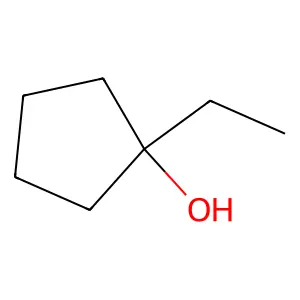 1-Ethylcyclopentanol structure