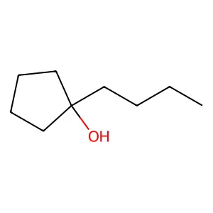 1-Butylcyclopentanol structure