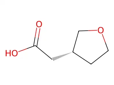 2-(Oxolan-3-yl)acetic acid structure