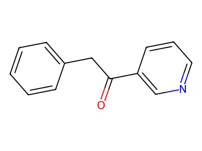 2-Phenyl-1-pyridin-3-yl-ethanone structure