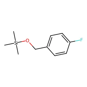 [(4-Fluorobenzyl)oxy](trimethyl)silane structure