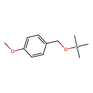 Silane, [(4-methoxyphenyl)methoxy]trimethyl- structure