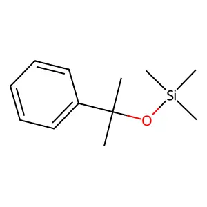 Silane, trimethyl(1-methyl-1-phenylethoxy)- structure
