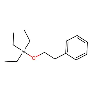 Silane, triethyl(2-phenylethoxy)- structure