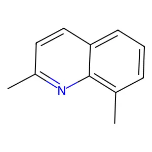 2,8-Dimethylquinoline structure
